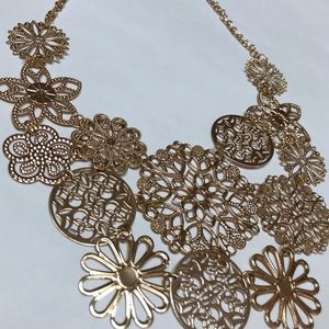 Statement Necklace - Floral